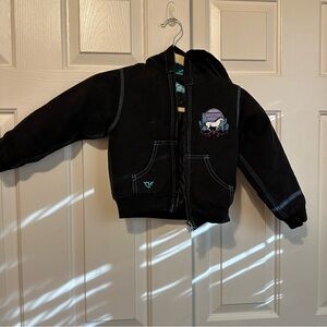 Cowgirl Hardware Purple Jacket Size 4T Embroidered Double Sided Western Rodeo